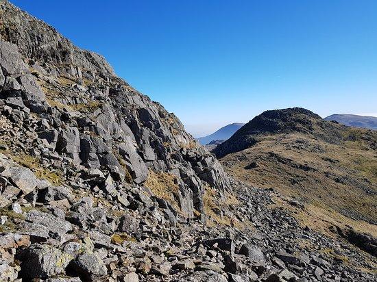 Bowfell and Crinkle Crags