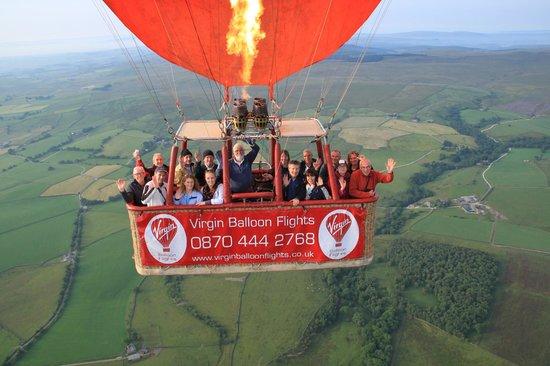 Virgin Balloon Flights - Burton in Lonsdale